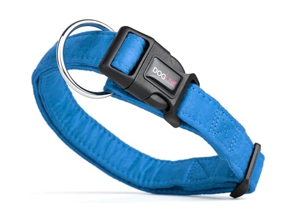 Dogline Comfort Microfiber Flat Collar for Dog