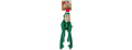 Bow Wow Pet Christmas Crinkle Monkey