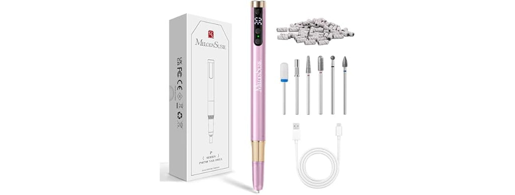 Ultra-Slim Cordless Nail Drill