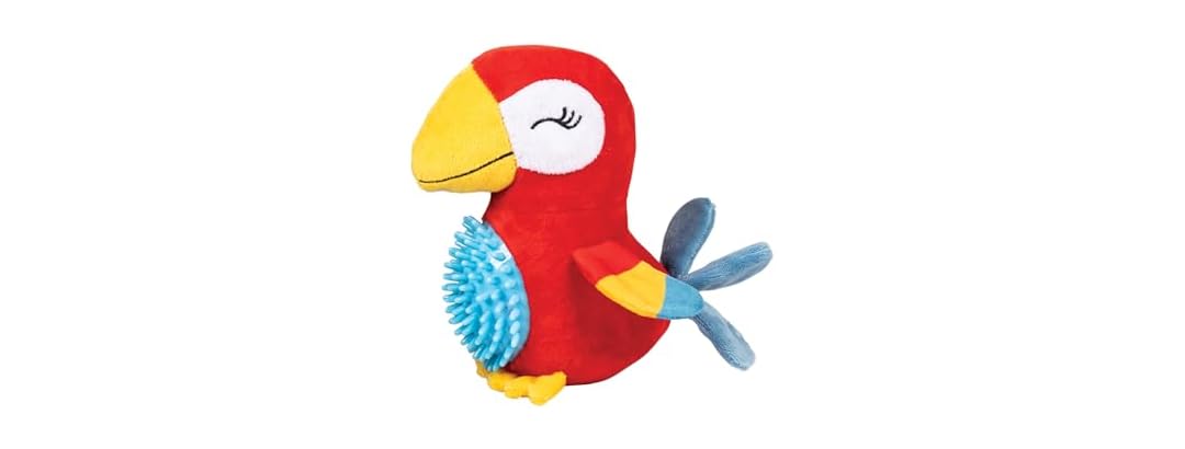 Fringe Studio Plush Dog Toy, Spikey Ball