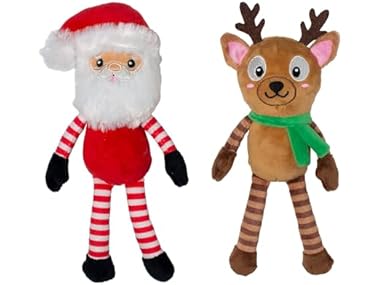 Fringe Studio Pet Toy, Friend at Frost Sight Dog Toy 2 Pk