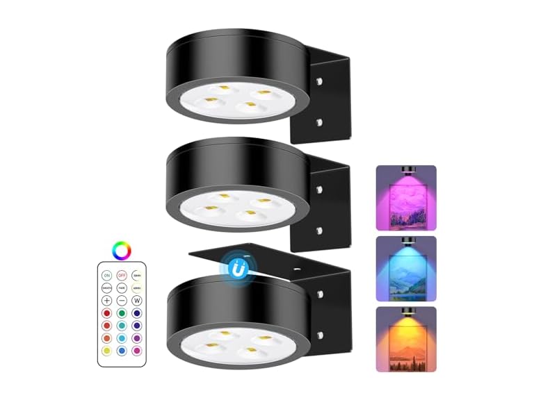 Hakol RGB Picture Light Battery Operated Painting Lights