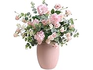 10Pcs Faux Silk Rose Artificial Flowers