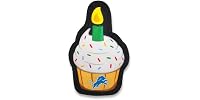 NFL Detroit Lions Pet Birthday Cupcake Squeak