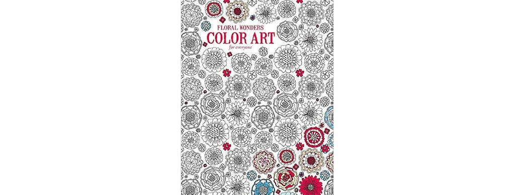 LolliZ Floral Wonders Coloring Book