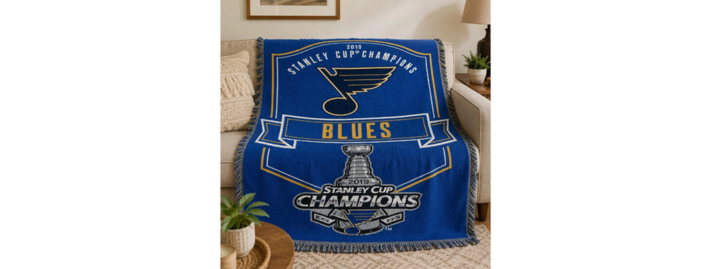 St Louis Blues 2019 Stanley Cup Blanket