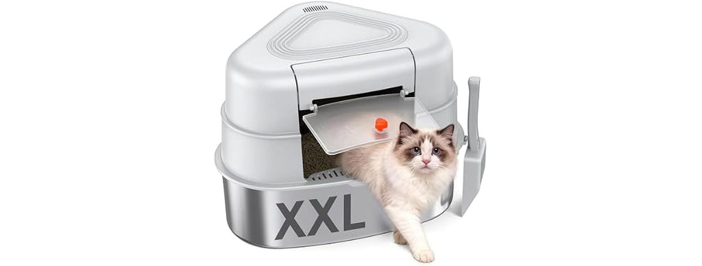 Chumajor XXL Stainless Steel Litter Box