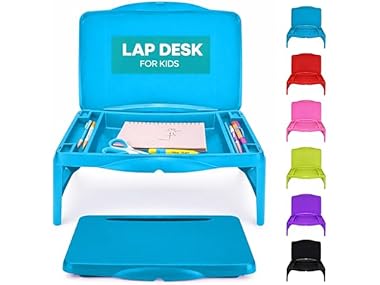 Foldable Kids Lap Tray with Storage