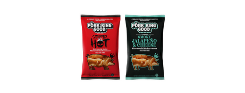 (10 Pack) Spicy Variety Pork Rinds 1.7oz Bags