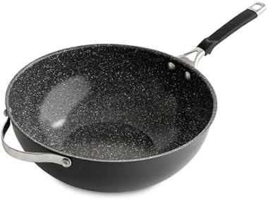 Nordic Ware Verde Ceramic Nonstick 12" Wok