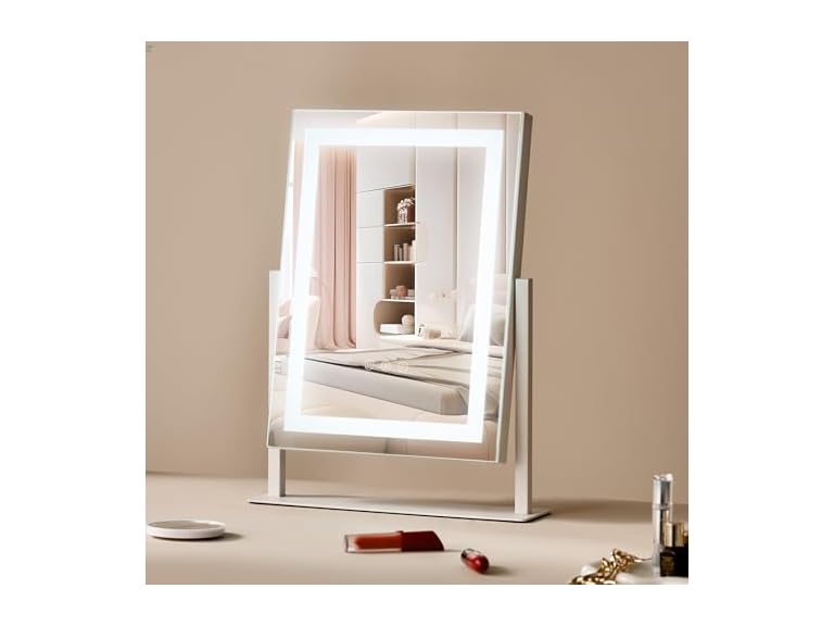 Vanity Mirror with Lights, Three 16.1x11.8in