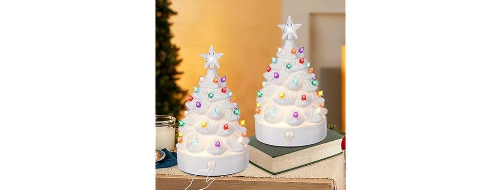 Brightever 2Pk Christmas Tree Night Lights