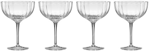 Lenox Glassware, Curva Coupe Set Of 4,(Clear)