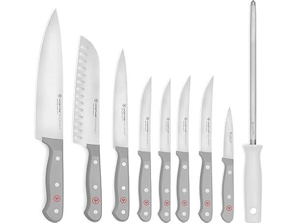 WUSTHOF Gourmet Grey All-Around 9-Pc Set