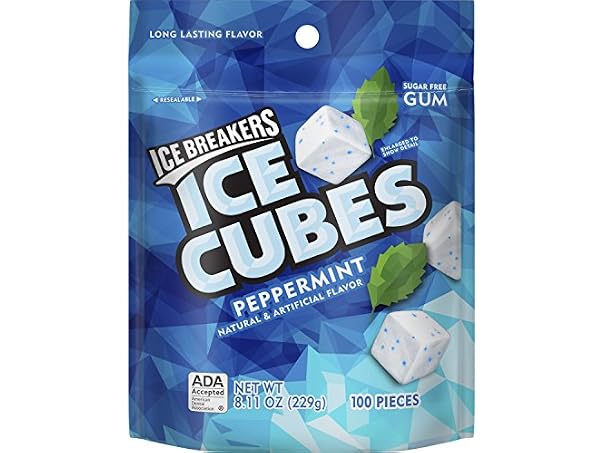 ICE BREAKERS ICE CUBES Sugar Free Gum