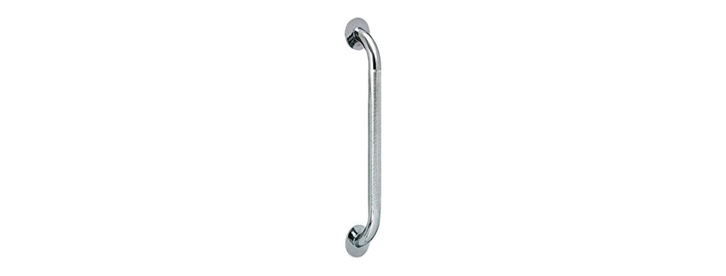 Drive Medical Drive Silver Knurled Steel Wall Grab Bar