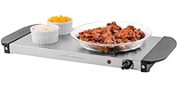 OVENTE Electric Warming Tray Silver