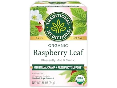 16CT Traditional Medicinals Organic Raspberry Leaf