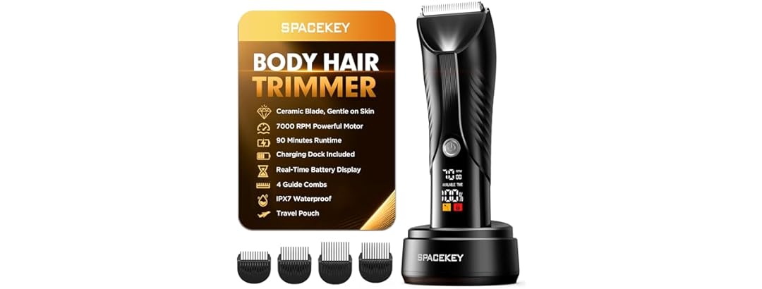 Spacekey Electric Body Hair Trimmer