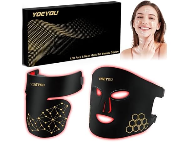 Red LightTherapy Mask Set
