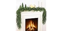 TOWPONICS Christmas Norfolk Pine Garland