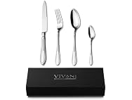 VIVANI Luxury Silverware Flatware Set