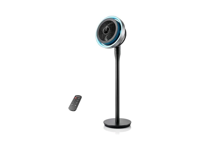 AIRMATE Standing Fan with Light