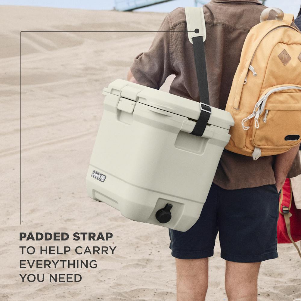 Coleman® Pro 25-Quart Hard Cooler, Desert Sand