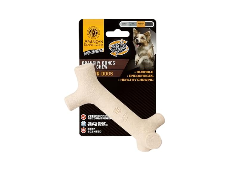 American Kennel Club Training Dog Chew PP Branch Dog Toy