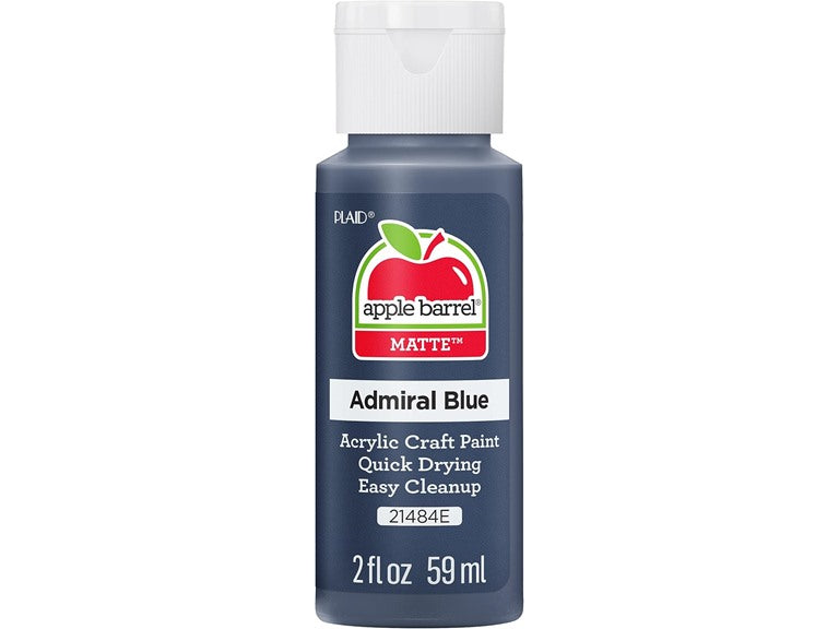 Apple Barrel Acrylic Paint 2oz Admiral Blue