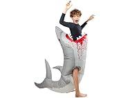 Rubies Shark Inflatable Costume for Kids, Unisex One Size