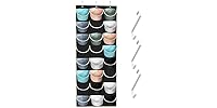 24 Pocket Over Door Hat Organizer