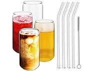 Can Shaped Beer Glasses 20oz Set of 8