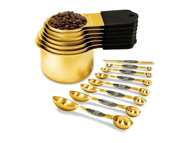 Vfuni Measuring Cups & Spoons Set