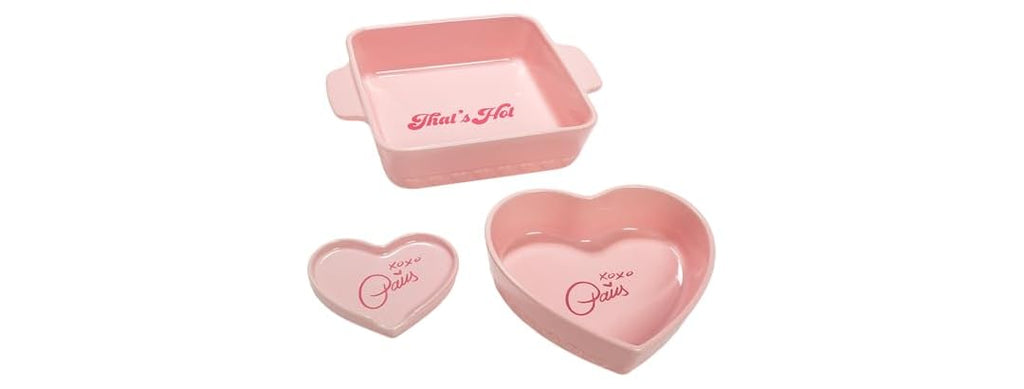 Paris Hilton 3-Piece Ceramic Baker Set