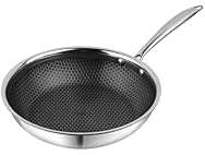 VINOD Nutri-Tech SAS Honeycomb Frypan 26CM