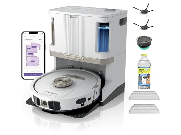 Shark Robot Vacuum & Mop, Self-Empty