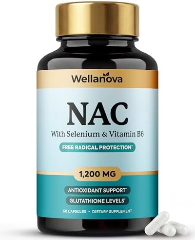 NAC Supplement 1 200 mg 100 percent Pure N Acetyl