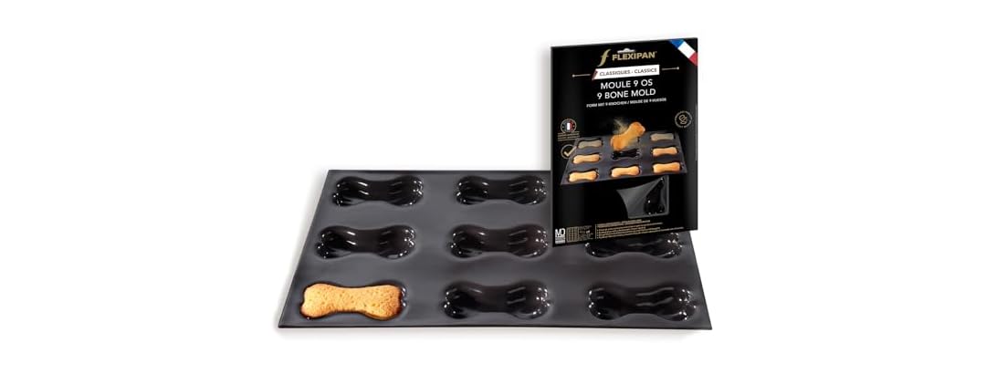 Flexipan Maison Demarle Dog Bone Baking Tray