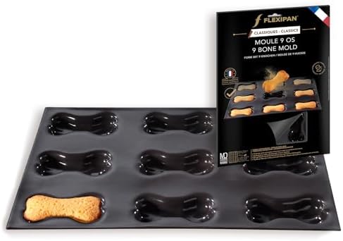 Flexipan Maison Demarle Dog Bone Baking Tray