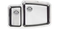 Blanco Performa 1-1/2 Reverse Bowl Sink- Large, Stainless Steel