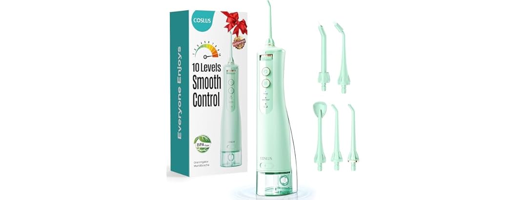 COSLUS E40 Portable Water Flosser