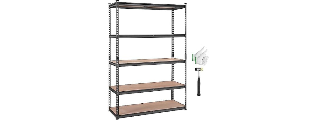 Storage Shelving Unit, 5-Tier Adjustable x48