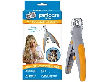PetiCare Illuminated Dog & Cat Nail Clipper W