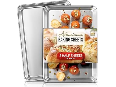 EATEX Aluminum Baking Sheet Set, 2-Pack