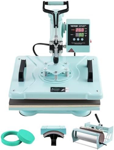 Heat Press Machine, 12 x 15 inch, 5 in Coating