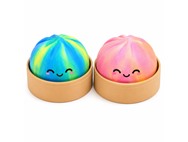 2-Pack Mini-Tie Dye Squishy Dumpling