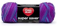 Red Heart Super Saver Yarn - Grape Fizz
