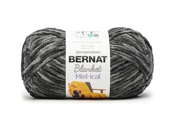 Bernat Blanket Mist-Ical Yarn-Cinder