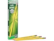 TICONDEROGA Woodcase Pencils with Erasers